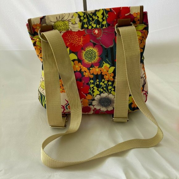 🌷 Lily Bloom Lightweight Floral Backpack Pinks - Picture 7 of 9